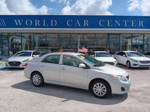 2010 Toyota Corolla for sale at WORLD CAR CENTER & FINANCING LLC in Kissimmee FL