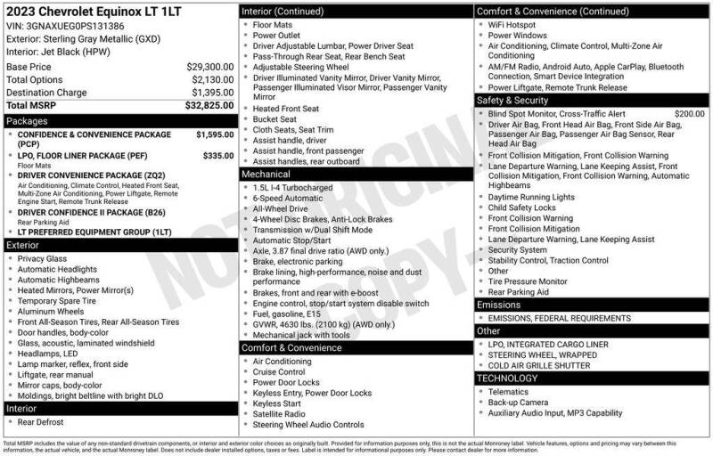 2023 Chevrolet Equinox LT