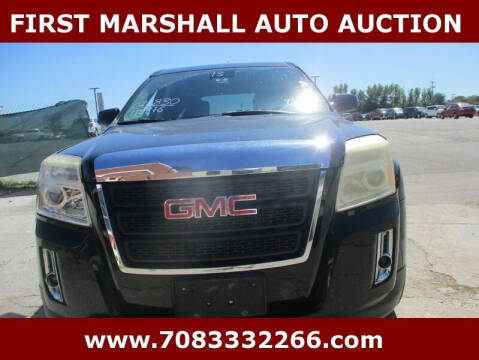 2013 GMC Terrain for sale at First Marshall Auto Auction in Harvey IL