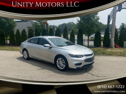 2018 Chevrolet Malibu for sale at Unity Motors LLC in Hudsonville MI