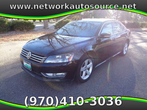 2015 Volkswagen Passat for sale at Network Auto Source in Loveland CO