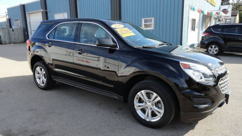 2016 Chevrolet Equinox for sale at CENTER AVENUE AUTO SALES in Brodhead WI