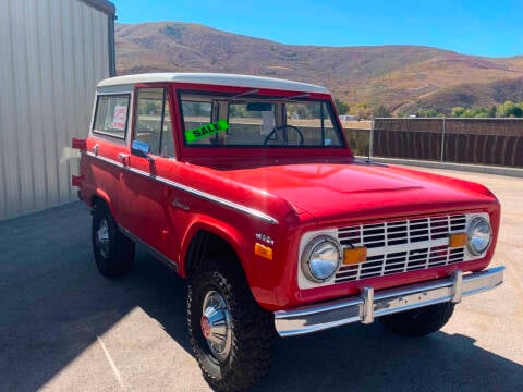 1971 Ford Bronco II for sale at Classic Cars Auto Sales LLC in Daniel UT