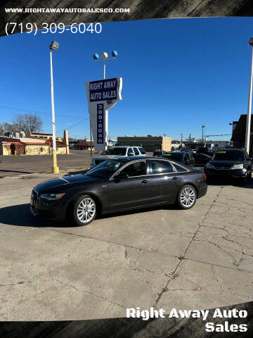 2012 Audi A6 for sale at Right Away Auto Sales in Colorado Springs CO
