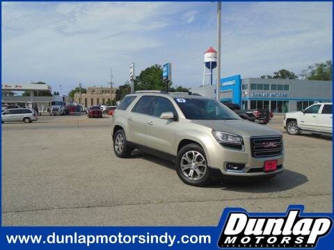 2016 GMC Acadia for sale at DUNLAP MOTORS INC in Independence IA