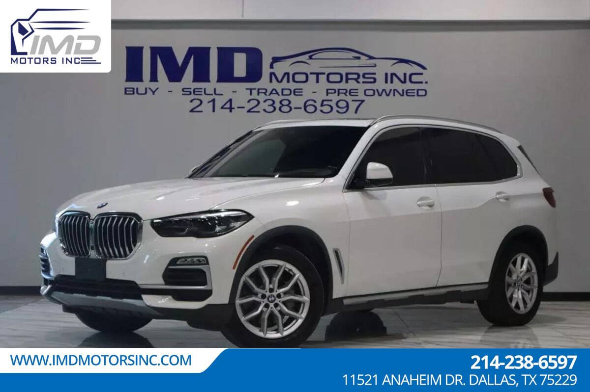 2020 BMW X5 for sale at IMD MOTORS, INC in Dallas, TX