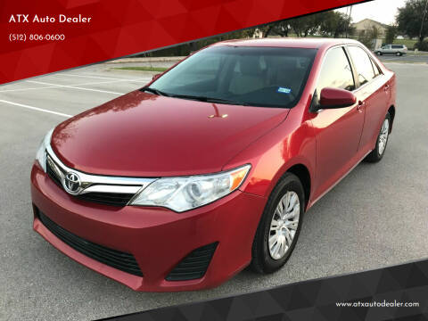 2012 Toyota Camry for sale at ATX Auto Dealer in Kyle TX