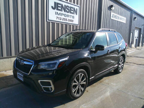 2021 Subaru Forester for sale at Jensen's Dealerships in Sioux City IA