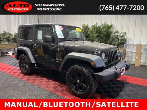 2014 Jeep Wrangler for sale at Auto Express in Lafayette IN