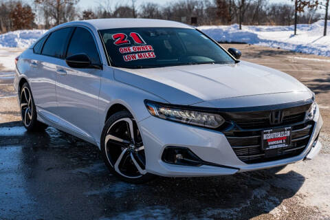 2021 Honda Accord for sale at Nissi Auto Sales in Waukegan IL