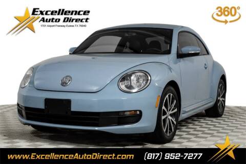 2013 Volkswagen Beetle for sale at Excellence Auto Direct in Euless TX