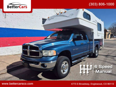 2005 Dodge Ram 3500 for sale at Better Cars in Englewood CO