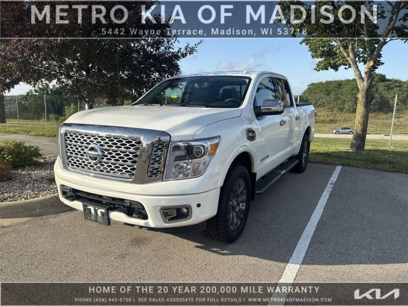 2017 Nissan Titan for sale at Metro Kia of Madison in Madison WI
