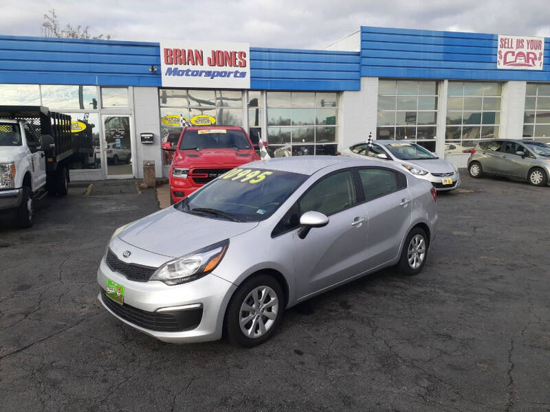 2016 Kia Rio for sale at Brian Jones Motorsports Inc in Danville VA