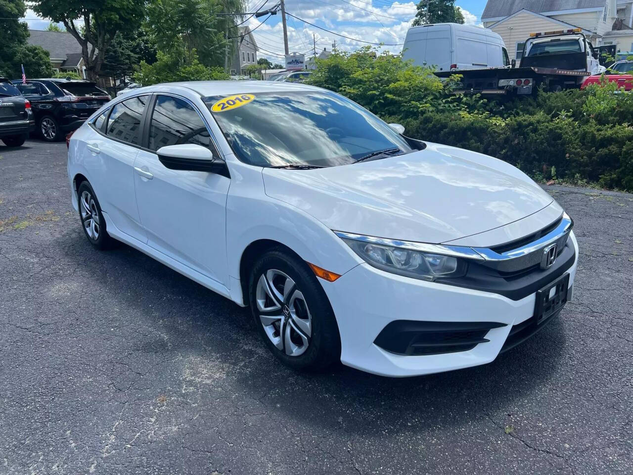 2016 Honda Civic for sale at All Star Auto  Cycles in Marlborough, MA