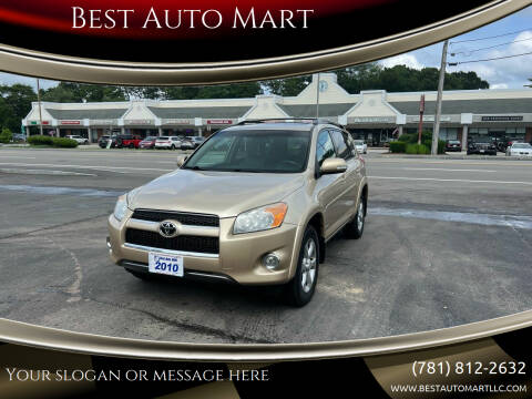 2010 Toyota RAV4 for sale at Best Auto Mart in Weymouth MA