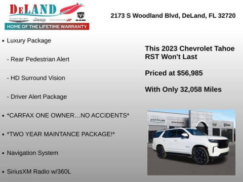 2023 Chevrolet Tahoe RST