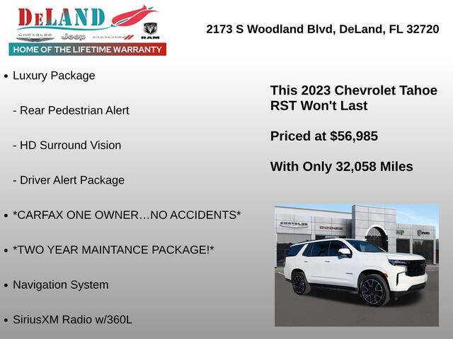 2023 Chevrolet Tahoe RST