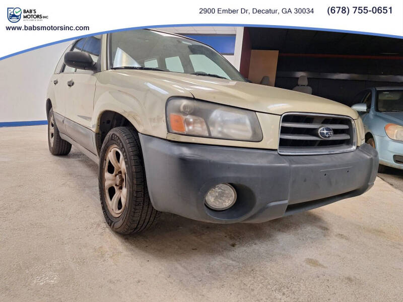 2003 Subaru Forester X