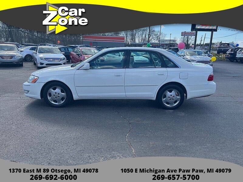 2004 Toyota Avalon for sale at Car Zone in Otsego MI