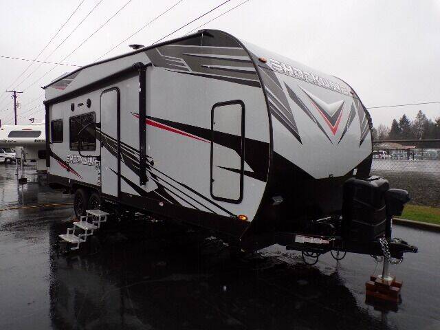 2021 Forest River Shockwave 24QSGMX / 27ft for sale at Jim Clarks Consignment Country - Travel Trailers in Grants Pass OR