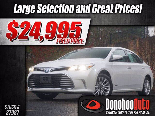 2018 Toyota Avalon Hybrid