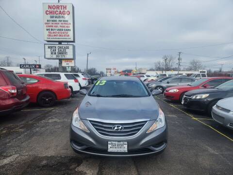 2013 Hyundai Sonata for sale at North Chicago Car Sales Inc in Waukegan IL