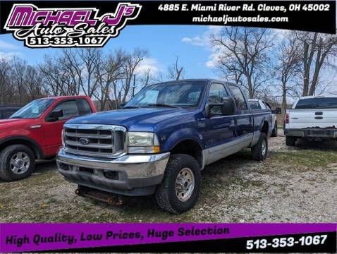 2003 Ford F-250 Super Duty for sale at MICHAEL J'S AUTO SALES in Cleves OH