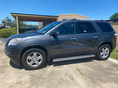 2012 GMC Acadia for sale at Bobby Lafleur Auto Sales in Lake Charles LA