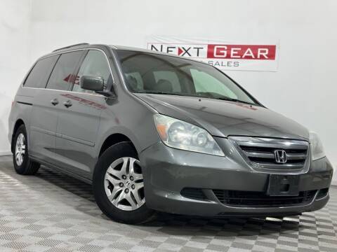 2007 Honda Odyssey for sale at Next Gear Auto Sales in Westfield IN
