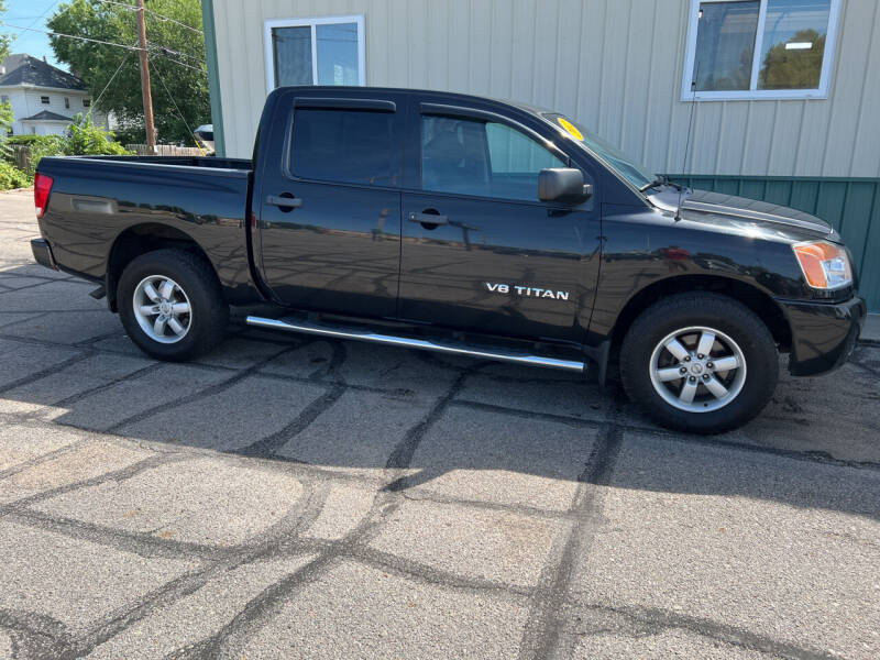2012 Nissan Titan for sale at Borgmann Auto Sales in Norfolk NE