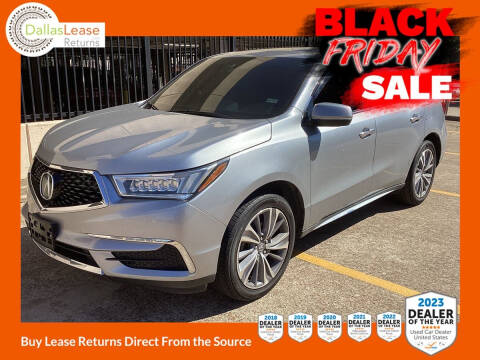 2018 Acura MDX for sale at Dallas Auto Finance in Dallas TX