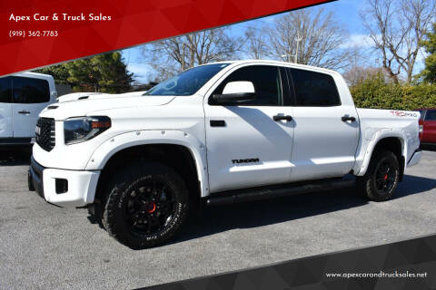 2019 Toyota Tundra for sale at Apex Car & Truck Sales in Apex NC