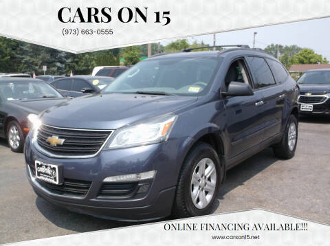 2013 Chevrolet Traverse for sale at Cars On 15 in Lake Hopatcong NJ