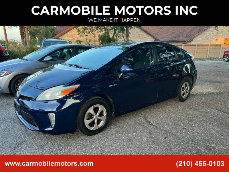 2013 Toyota Prius for sale at CARMOBILE MOTORS INC in San Antonio TX