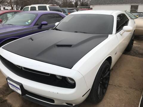 2015 Dodge Challenger for sale at Simmons Auto Sales in Denison TX