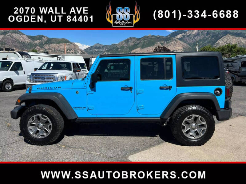 2017 Jeep Wrangler Unlimited for sale at S S Auto Brokers in Ogden UT