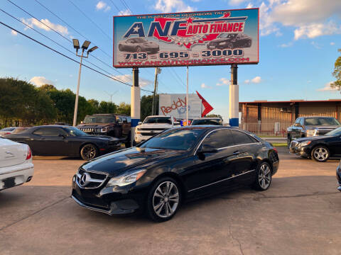 2014 Mercedes-Benz E-Class for sale at ANF AUTO FINANCE in Houston TX