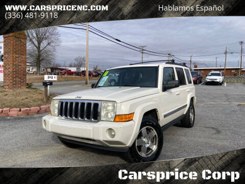 2010 Jeep Commander for sale at Carsprice Corp in Thomasville NC