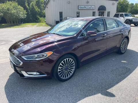 2017 Ford Fusion for sale at Greenville Motor Company in Greenville NC