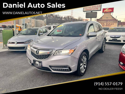 2014 Acura MDX for sale at Daniel Auto Sales in Yonkers NY