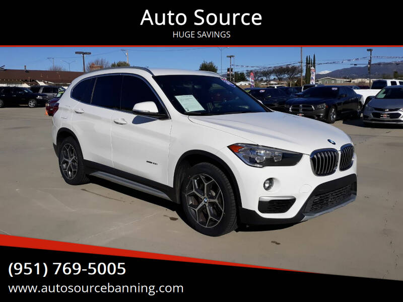 2018 BMW X1 for sale at Auto Source in Banning CA