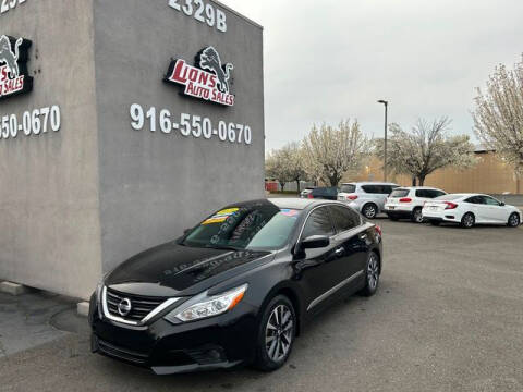 2016 Nissan Altima for sale at LIONS AUTO SALES in Sacramento CA