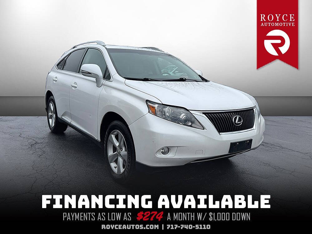 2011 Lexus RX 350 for sale at Royce Automotive LLC in Lancaster, PA