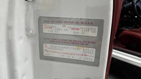 1984 Ford Mustang GT