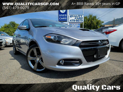 2016 Dodge Dart for sale at Quality Cars in Grants Pass OR
