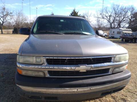 2002 Chevrolet Suburban for sale at C & R Auto Sales in Bowlegs OK