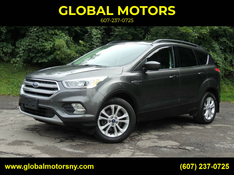 2017 Ford Escape for sale at GLOBAL MOTORS in Binghamton NY