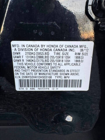 2013 Acura MDX SH-AWD w/Tech w/RES