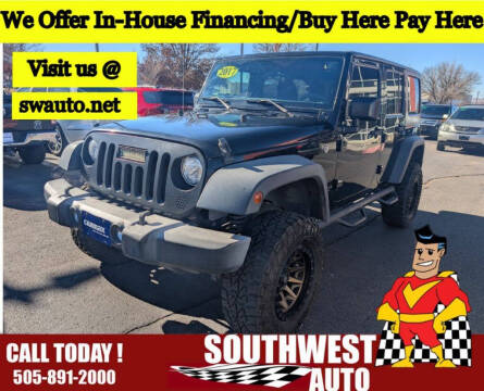 2017 Jeep Wrangler Unlimited Sport